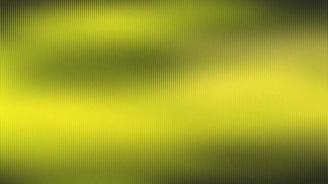 Vibrant abstract yellow green gradient background with vertical ribbed texture subtle light flares and soft focus