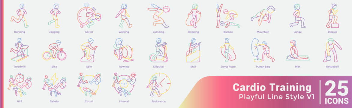 Cardio Training  Cardio Training  Bundle H25 V01