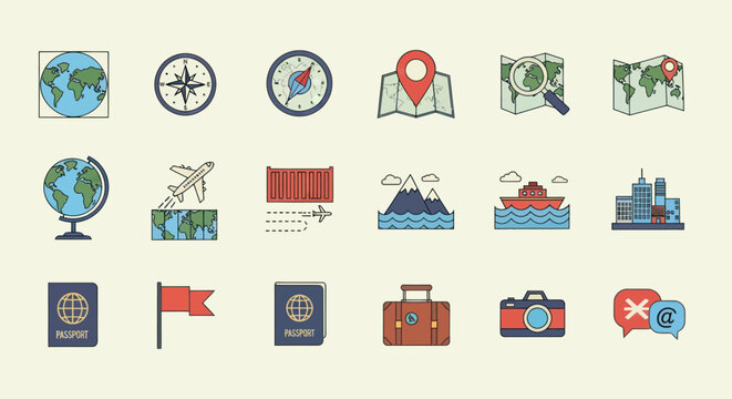 "Map Icon" Images – Browse 28,348 Stock Photos, Vectors, and Video ...