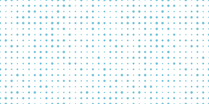 ランダムな水玉模様のシームレスな背景画像。（Random polka dot seamless background image.）

