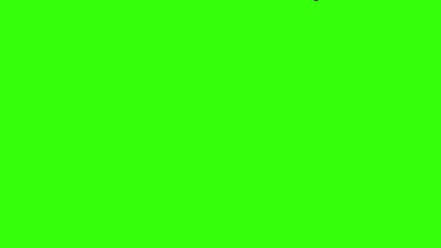 Animation effects of USB memory stick group chroma key