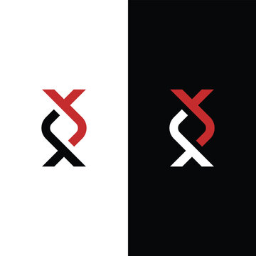 dna molecule helix logo design