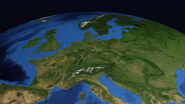 Animated Flight Path Map from London United Kingdom to Prague Czech Republic