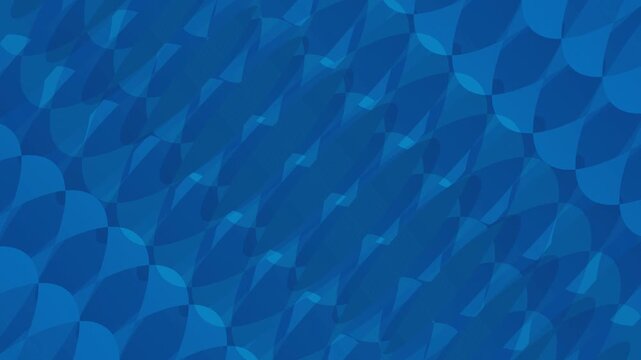 Abstract Blue Geometric Pattern Animation Motion Background
