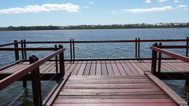 Lake Joondalup captured from Neil Hawkins Park in Perth, Australia.