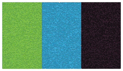 Fototapeta premium A minimalist abstract graphic design featuring three equal vertical stripes of green blue and black