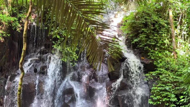 Kanto Lampo Waterfall Bali Indonesia