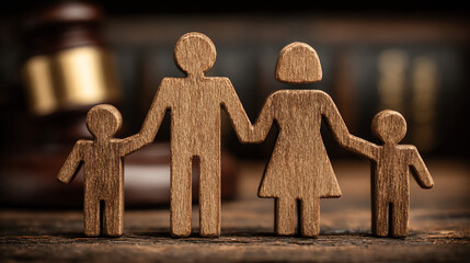 Family law proceedings addressing marriage disputes child custody inheritance rights divorce settlements and legal responsibilities within structured judicial processes 