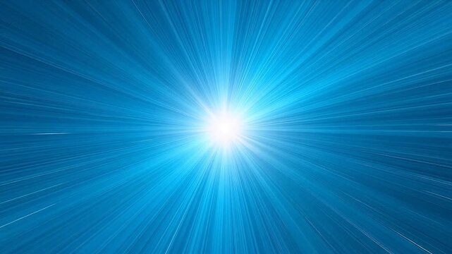 Radiant blue and pink light burst