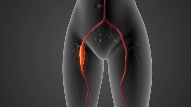 Peripheral arterial disease causing leg pain