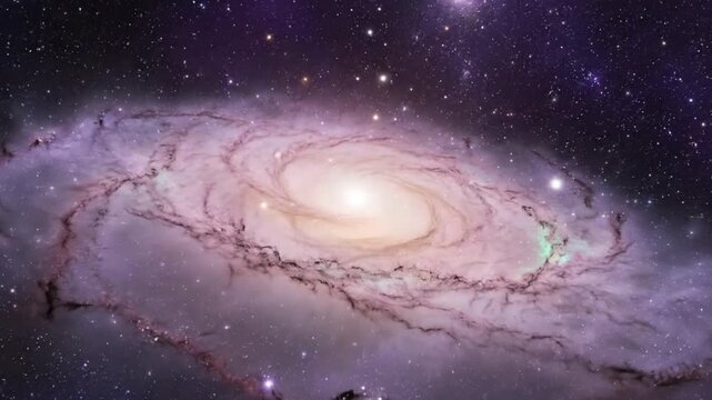 Andromeda Galaxy Spiral Galaxy in Deep Space, Astronomy, Cosmic Wonder