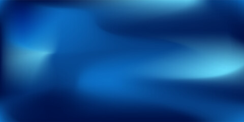 Fototapeta premium Abstract Dark Blue Gradient Background with Soft Mesh Liquid Texture. Modern Futuristic Vector Design for Cyber Security, Technology Web Header, Minimalist Presentation, and Corporate Backdrop.
