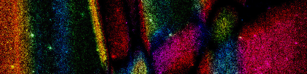 Scène futuriste de nébuleuse lumineuse avec texture galactique profonde, adaptée au branding visuel. © enatabackground