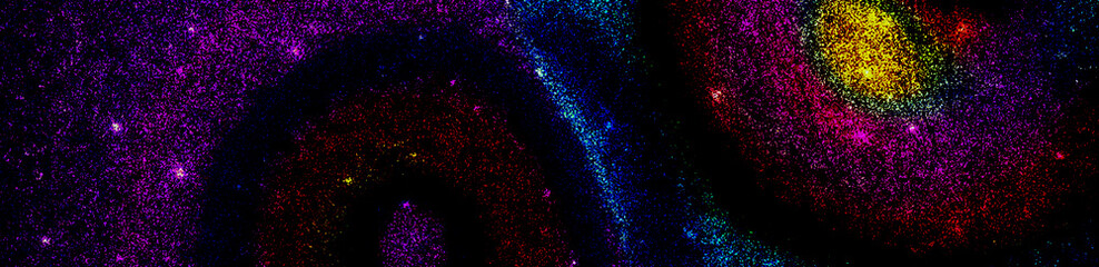 Texture sombre de nébuleuse lumineuse avec profondeur céleste, adaptée aux projets modernes. © enatabackground