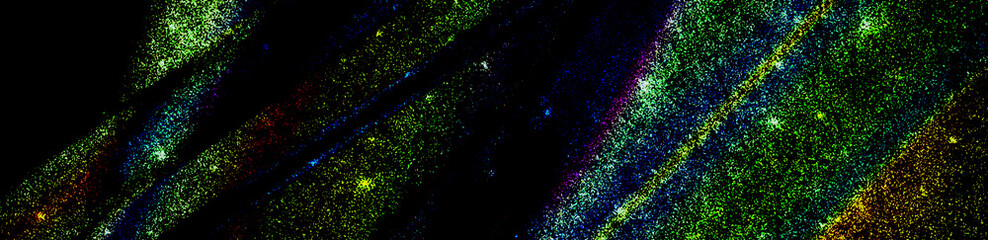Fond abstrait de galaxie lumineuse avec atmosphère spatiale profonde, parfait pour les visuels science-fiction et l’art numérique. © enatabackground