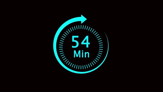 Circular arrow icon with dashes  rotating symbol  blue loading sign