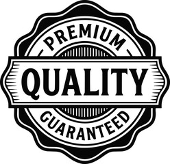 Fototapeta premium Black Vintage Business Badge