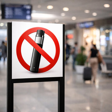 prohibici&oacute;n uso de vapo en esta zona