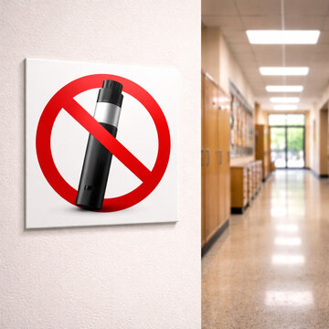prohibici&oacute;n uso de vapo en esta zona