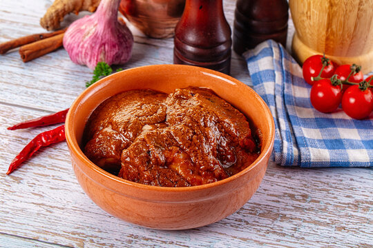 Indian chicken thights tikka massala