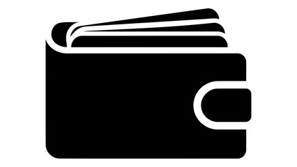 Fototapeta premium Card holder wallet icon