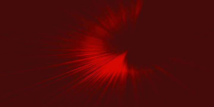 Abstract red background with a radial (circular) pattern and arc-shaped or crescent-shaped light.