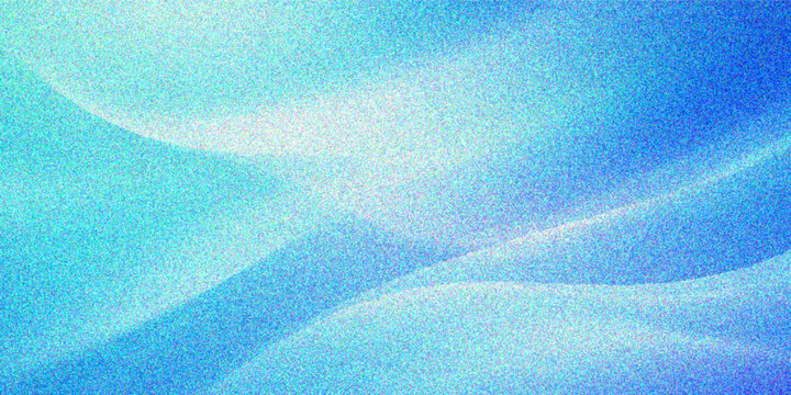 A cold blue abstract background with a bright watercolor pattern on the textured paper surface, resembling winter frost, ice, and pool water for a nature art wallpaper design
