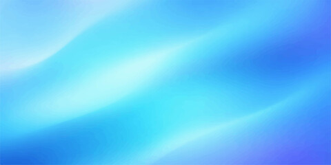 Fototapeta premium Soft flowing blue waves create an abstract digital background with smooth motion lines and a light gradient texture for a modern wallpaper design