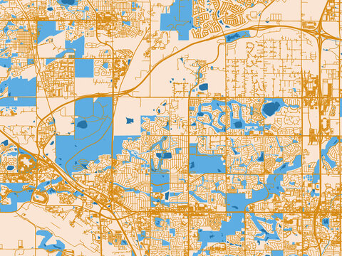 Broomfield &ndash; street map, Colorado