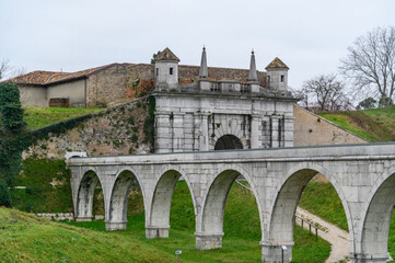 Fototapeta premium Baroque Gate of the Star Fortress of Palmanova, Italy