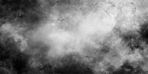 Abstract dark grunge background featuring a moody storm cloudscape with gray mist and motion textures under a black night sky © OK NO PROBLEM