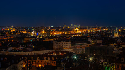 Obraz premium High Resolution Panorama Picture of Prague Old Town