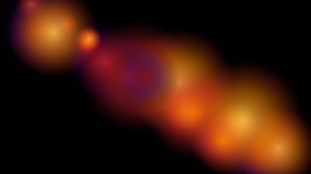 Abstract infrared thermal gradient background animation