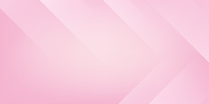 Abstract pink background. Pink modern shapes background for banner template.