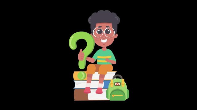 Question Concept Animation - Transparency