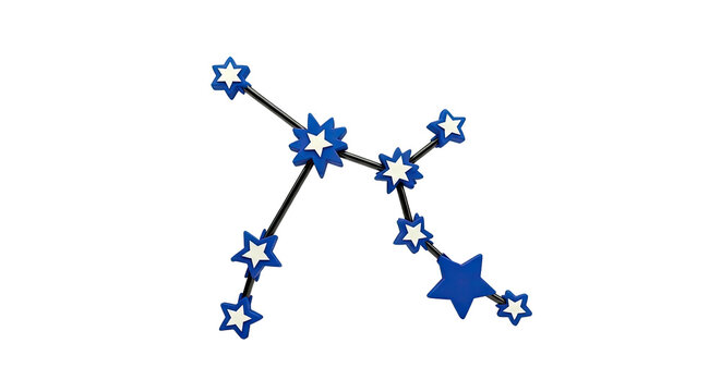 3D Model of the Orion Constellation