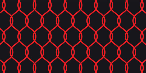 Fototapeta premium Net pattern close up. Rope net . Soccer, football, volleyball, tennis and tennis net pattern. Fisherman hunting net rope texture. vector