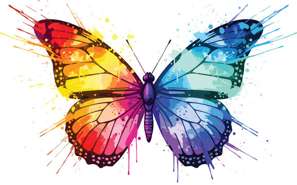 Rainbow Butterfly