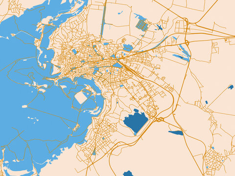 BUL &ndash; city map, Shumen