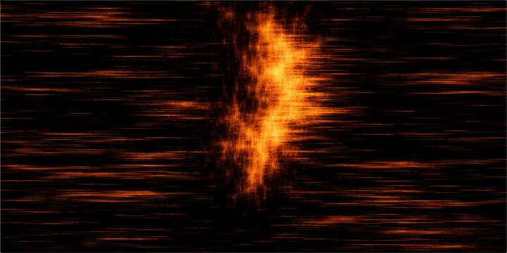 A dynamic loop of burning fire and water creates a glowing orange explosion of energy and heat, featuring a red flame texture that serves as a hot art backdrop for this sun star design illustration