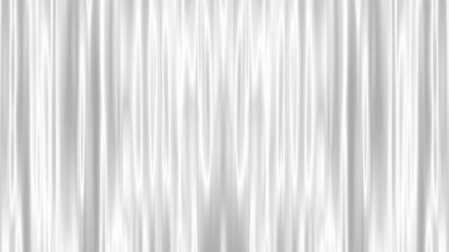 White curtain animation video with green screen background for product promotion and gift launch needs Elegant white curtains frame an open view