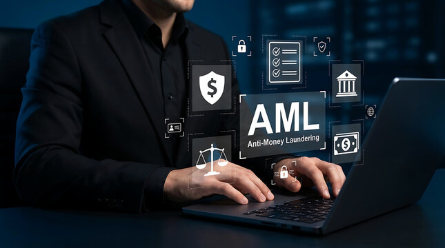 Anti Money Laundering AML Financial Compliance Security Technology