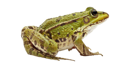 Fototapeta premium Common European frog or Edible Frog, Rana kl. Esculenta