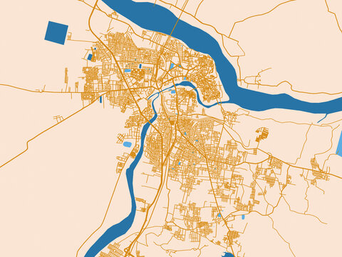 Kurnool &ndash; street map, India