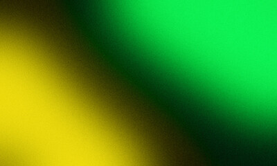 Fototapeta premium Modern Lime Green and Yellow Grainy Gradient Background with Noise Texture