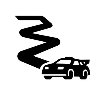 Rally Navigation Route Icon