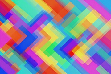 Obraz premium A colorful background with a pattern of squares