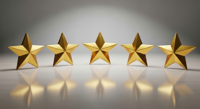 5 raiting golden star 