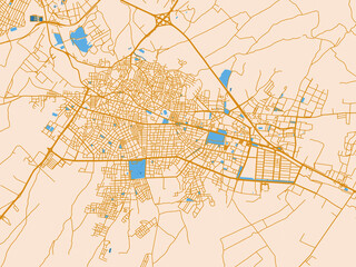 Fototapeta premium Corlu, Türkiye – city map