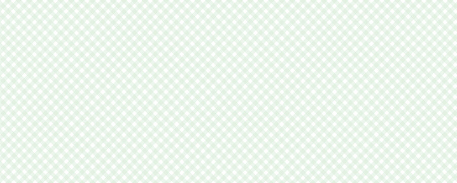Green plaid light background vector illustration.	